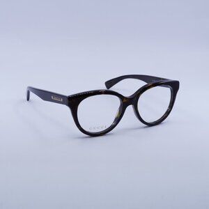 🕶️ New Gucci GG1590O 005 Eyeglasses - Havana Frame 52mm
